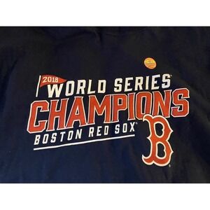 World Series Champions Long Sleeve T Shirt XL Boston Red Sox 2018